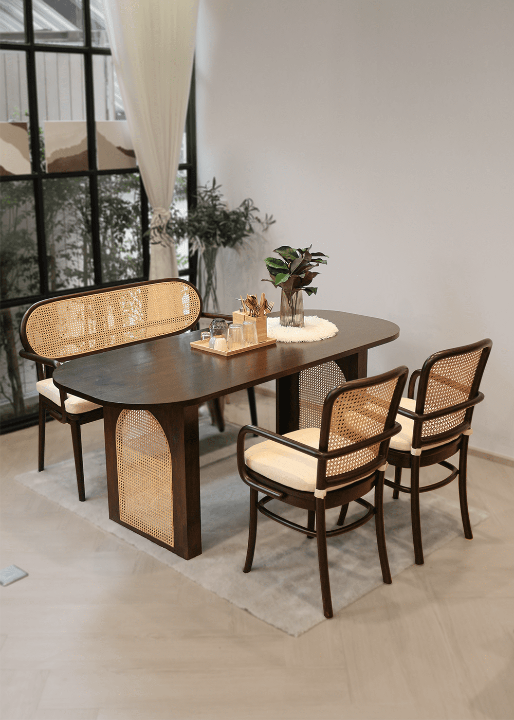 Arch Cruve Dinnig Set
